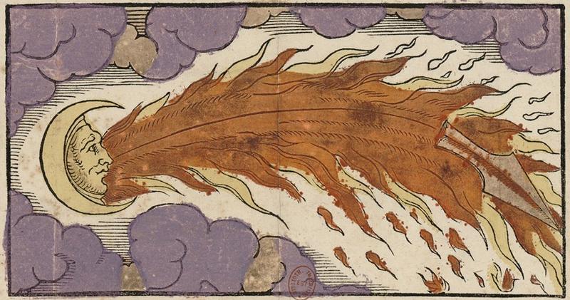 Illustration for article titled Stunning Depictions of Ancient Comets That Scared the Hell Out of Humans